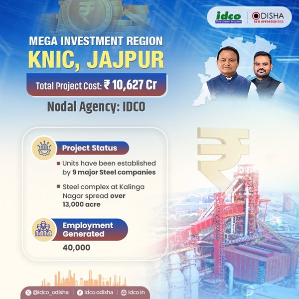 KNIC, Jajpur: A mega investment region driving industrial growth